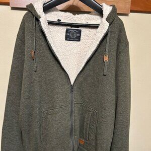 Full-Zip Sherpa Jacket